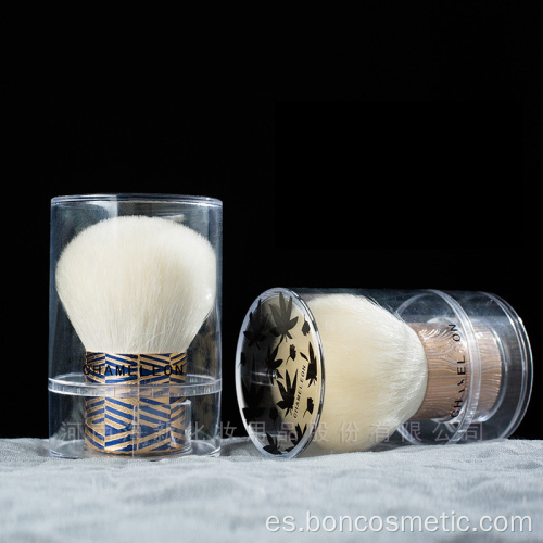 Cepillo de maquillaje kabuki cara de cabra